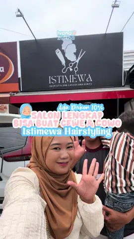 Salon yg bisa buat cewe & cowo di Tegal nih gais …  Namanya @istimewa__hairstyling ya, lokasi lengkap sudah ada di vidio, bukanya dari jam 09.00 21.00 ✨ Bukan cuma hairstyling aja, disini juga lengkap dengan spa, tp utk spa khusus cewe ya.  Yuk langsung aja agendakan treatment di @istimewa__hairstyling gais ‼️ #tegal #ivanazulkha #salon #salontegal #fyp 