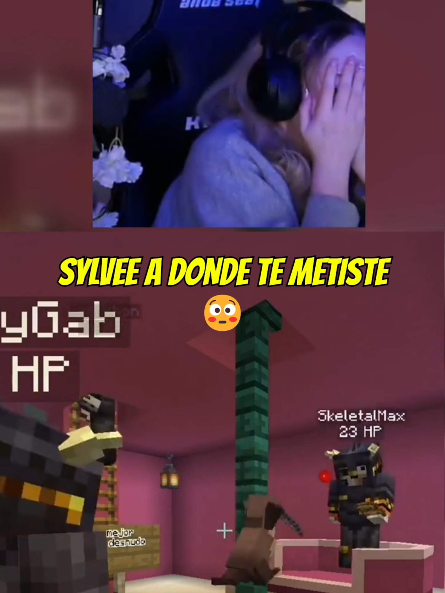 SYLVEE A DONDE TE METISTE 😳, DEDSAFIO. #juegos #westcol #rubynavx #juanguarnizo #spreen #arigameplays #noni #nia #mictia00 #mictia #minecraft #Dedsafio #alex #silbe #emikukis