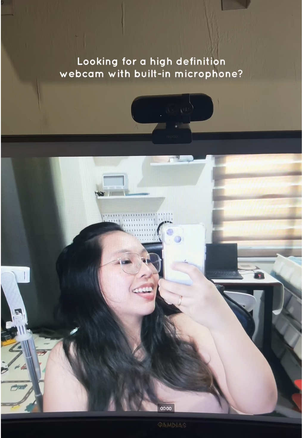 HD and wide angle na webcam from Rapoo! ganda ng quality! 🙌🏼💯 #rapoo #rapooph #rapoowebcam #webcamera1440p #1440pwebcam #rapooc280 #hdwebcamwithmicrophone #fyp 
