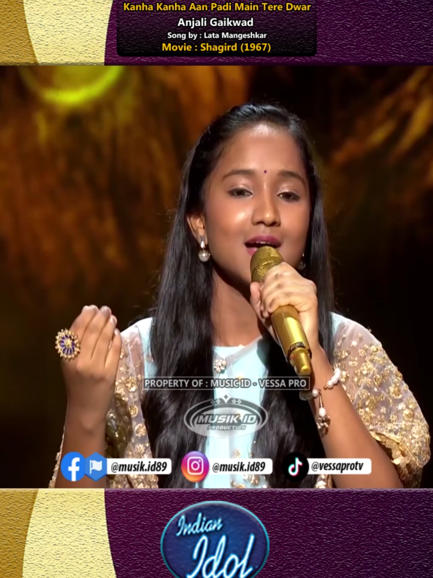 INDIAN IDOL SEASON 12 • Kanha Kanha Aan Padi Main Tere Dwar • Anjali Gaikwad • Indian Idol Season 12 #indianidol #bollywoodsong