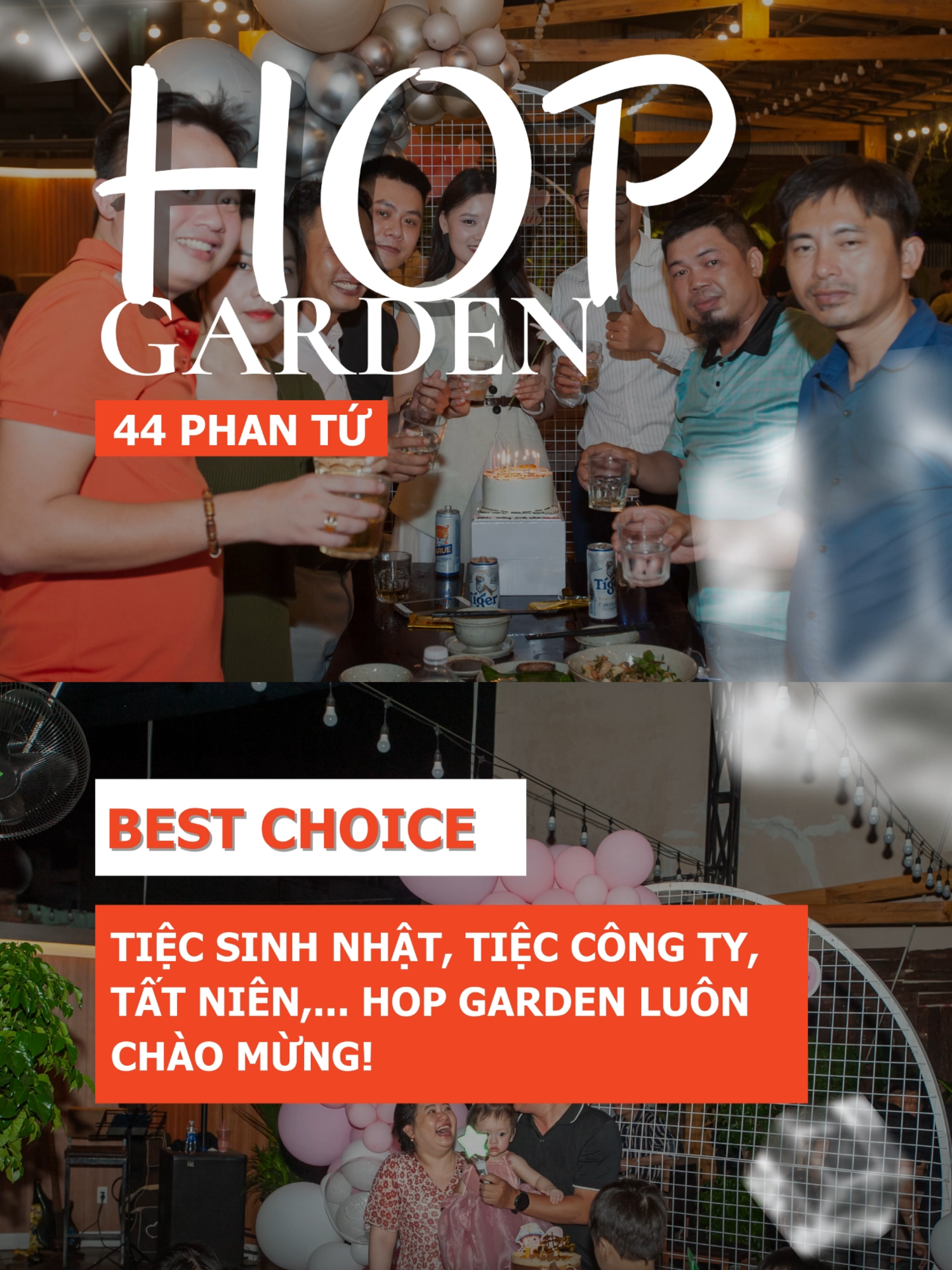Sinh nhật, tiệc gì thì cứ tới HOP Garden thôi!! ______________ 𝐇𝐎𝐏 𝐆𝐚𝐫𝐝𝐞𝐧 📍44 Phan Tứ, Q. Ngũ Hành Sơn, TP Đà Nẵng ☎️ Hotline: 0702 64.74.84 📥 Inbox fanpage hoặc Zalo OA 𝐇𝐎𝐏 𝐆𝐚𝐫𝐝𝐞𝐧 #HopGarden #44PhanTu #nhaubinhdan #LearnOnTikTok#xuhuongtiktok #anngoncungtiktok #reviewmonngon #reviewdanang #danang