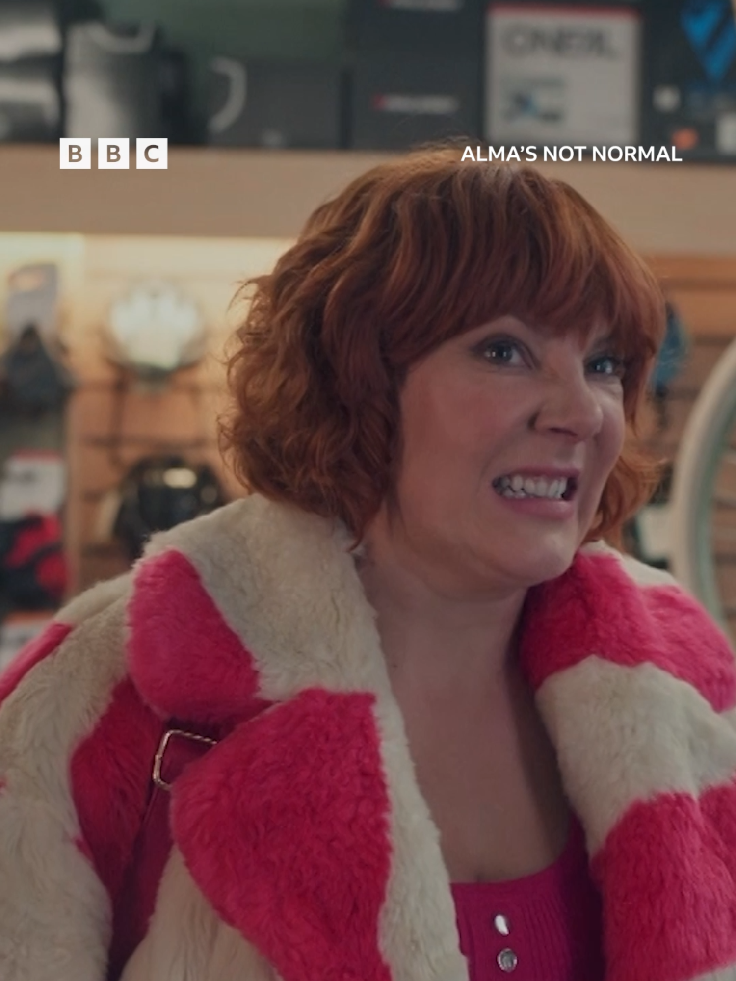 Life’s too short to be sensible  Boltonian wild-child Alma (Sophie Willan) is back in town and buys herself some new wheels... that she can’t afford.  #AlmasNotNormal #iPlayer #SophieWillan