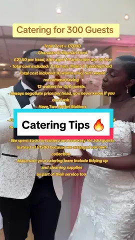Catering for 300 Guests 🥘 May 2024 Quote. #Weddingcontent #FYP #Weddingadvice #Catering #Nigeria #Ghana #2024Bride #Bride #Summerwedding 