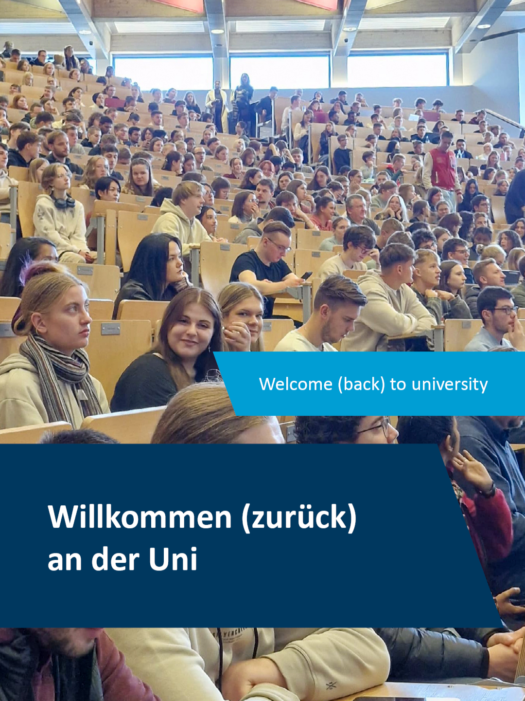 Willkommen an der Uni Siegen, liebe Erstis. 🤗 Und willkommen zurück, an all die Erfahreneren unter euch. Wir wünschen euch einen guten Start ins Wintersemester! 🍀 Welcome to the University of Siegen, dear first-year students. 🤗 And welcome back to all the more experienced among you. We wish you a great start to the winter semester! 🍀 #unisiegen #studiereninsiegen #ersti #erstsemester