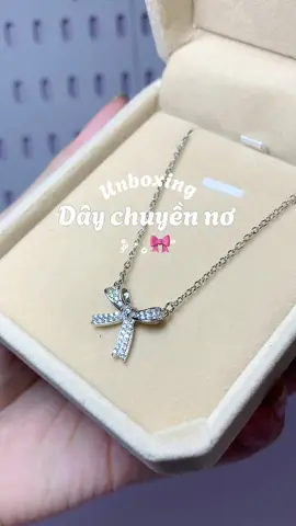 Vòng cổ xinh xỉu ✨🫧💗 #vongco #daychuyen #LAMY #unboxing #review #phukien #quatangbangai #xh #xuhuong #viral 