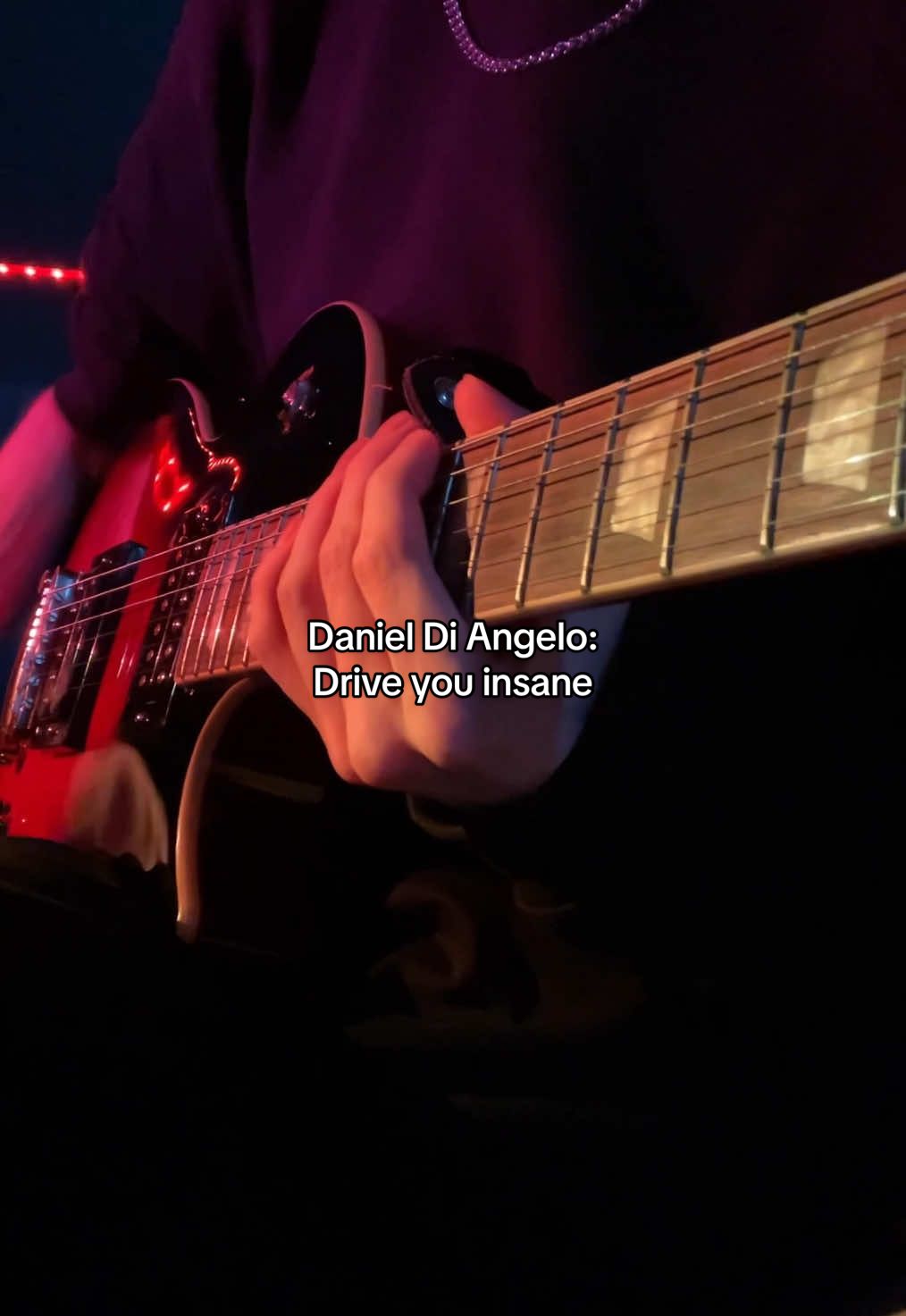 Drive you insane #electricguitar #electricguitarcover #danieldiangelo #driveyouinsane #4u 