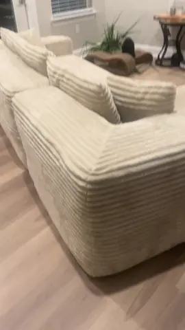 This corduroy couch chefs kiss. #ovios #oviosfurniture #couch #corduroycouch #sectional #modularcouch #modern #modernorganic #fyp #tiktokshop #trendy #this  Modular couch Couch Modular sectional couch