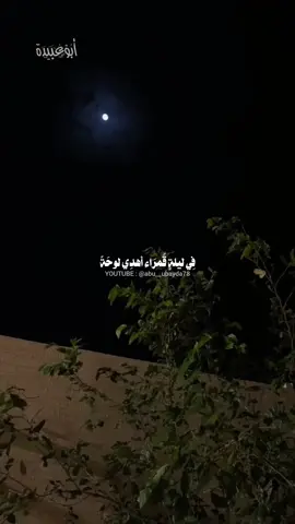 في ليلة قمراء أهدي لوحة....😍 #البــــــــــــــــــــــحداوي #abu__ubayda78 #أبوعبيدة_البحداوي  #foryoupage❤️❤️ #أناشيد #عبدالله_المهداوي #foruyou #for #لك #السعودية #for 