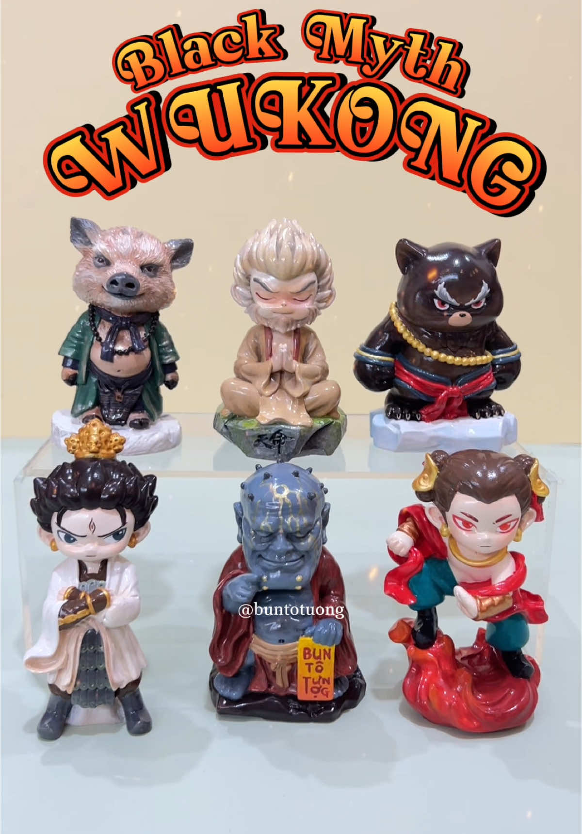 Trả lời @Thị Nhài Black Myth Wukong phiên bản tượng mini đã “sẵn hàng” tại @Bun Tô Tượng 87 Nhật Chiêu 🎨 #buntotuong #totuong #totuongcungbun #blackmythwukong #wukong #mautuongnhabun #vecungtiktok #xuhuong #viral #fyp 