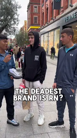 Do you agree with them? #interview #fyp #publicinterview #kickzfresh #fashion #streetwear 
