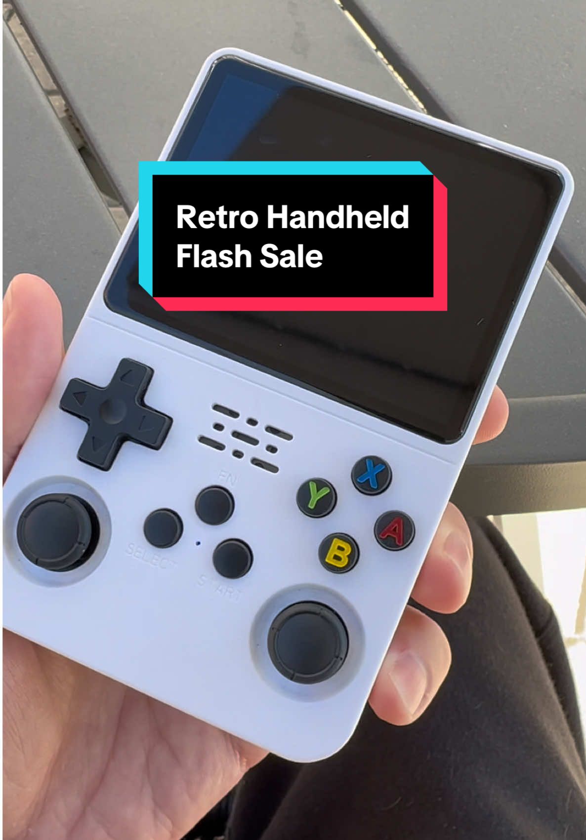 Best handheld game console for playing retro games #retrogaming #handheldgaming #gaming #games #classicgames #TikTokShop 