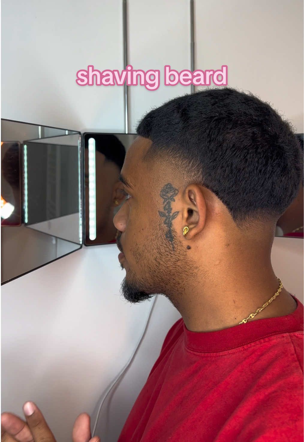 👨🏽#shaving #beard #goatee #SelfCare #pourtoi #pourtoi #viral 