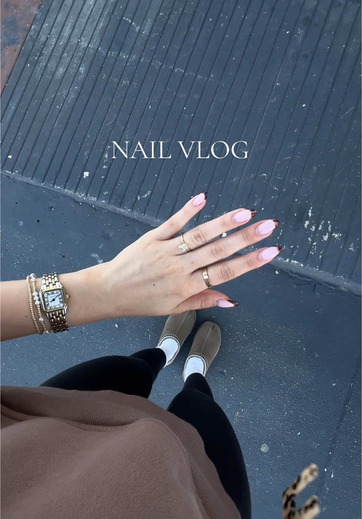 Come with me to my nail appt 🤎 with original sound for my asmr lovers! chocolate brown ftw #nails #nailinspo #nailsoftiktok #naturalnails #dailyvlog #grwm #brown #fall #Lifestyle #fallnails #casualoutfits #cleangirl #almondnails 