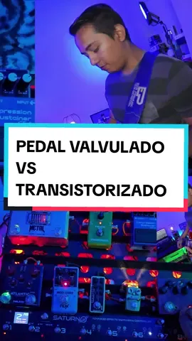 diferença entre pedais VALVULADO e transistorizados. . . #guitar #guitartok #borne #amplificadores #válvula 