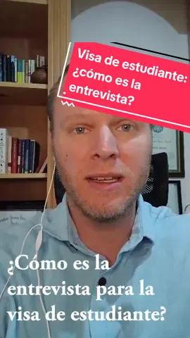 ✨¡Prepárate para tu entrevista de visa de estudiante con los mejores consejos del Ex Cónsul Brent Hanson! 🌍🎓 En este video, Brent explica en detalle cómo es el proceso de la entrevista para estudiantes y qué debes tener en cuenta para aumentar tus posibilidades de éxito. 📝Si estás por solicitar tu visa de estudiante, no te pierdas esta guía esencial. ¡Haz clic en el siguiente enlace y aprende más sobre cómo prepararte con uno de nuestro blogs! https://visasusa.org/blog/como-obtener-visa-estudiante-eeuu #VisaEstudiantil #VisaAmericana #EstudiantesInternacionales #AsesoríaMigratoria #EntrevistaDeVisa #VisasUSA #ExpertosEnVisas #EstudiaEnUSA 