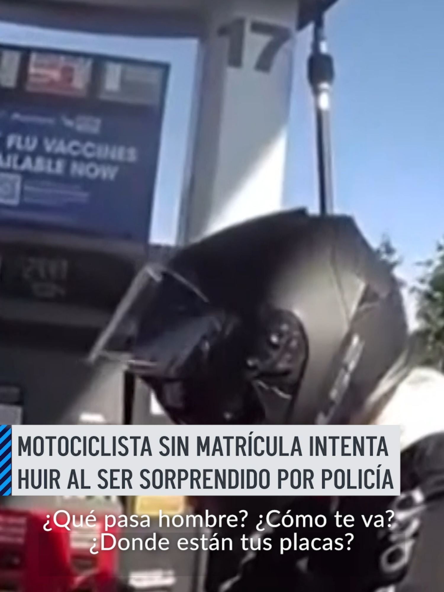 Motociclista sin matrícula intenta huir de la policía #policia #colorado #escape #motocicletas