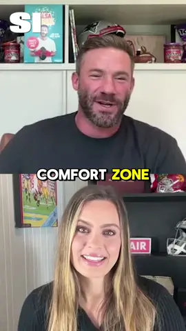 Julian Edelman has full faith Gronk would do well on Dancing with the Stars 😂😂😂 #julianedelman #gronk #tombrady #belichick #dannyamendola #patriots #nfl 