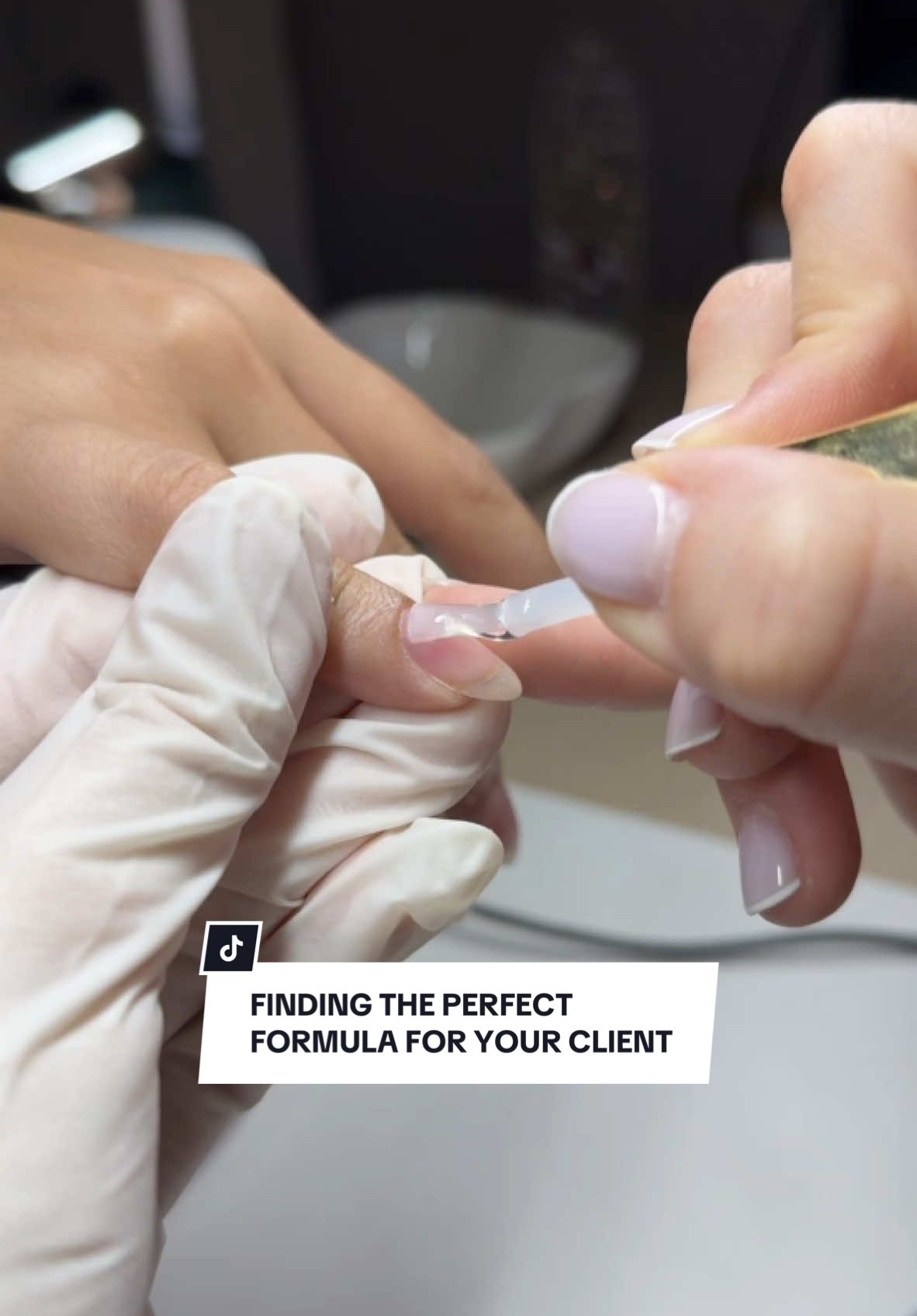 finding your clients perfect formula may take time if you don’t get it the first time, and it’s all apart of patience and being worth it in the end. <3 #manicure #russianmanicure #gelxapplication #gelx #sydneynailtech #nailtech #hardgel #nailjourney #pescriptivemanicure #nailmentor #nailclass 