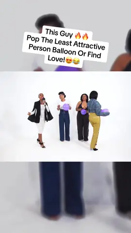 Pop The Least Attractive Person Balloon Or Find Love!😍😂 #datingtips #smashorpass #speeddate #singlelady #dating #foryoupage #girl #boy #fyp #women #foryou #poptheballoon #date 