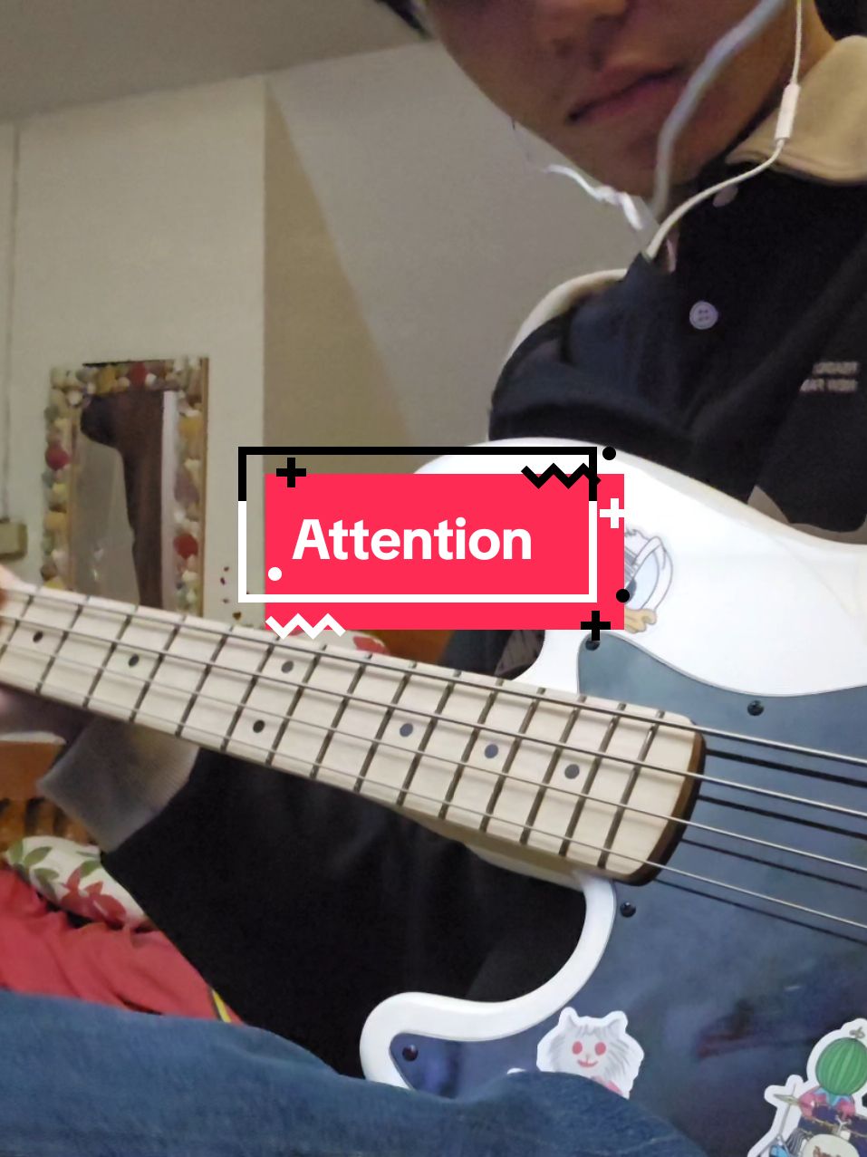 Attention #cover #tiktok #fyp #song #bass #charlieputh #attention #attentioncharlieputh 