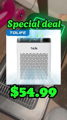 Tolife Tzk2 Air Purifier for large home 