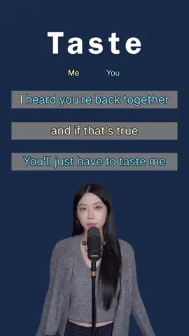 🎙함께 불러보아요 Duet with Me🎙 #SabrinaCarpenter #사브리나카펜터 #Taste #popcornduet #duet #팝콘노래방 #듀엣 #singalong #fyp #pop @sabrinacarpenter
