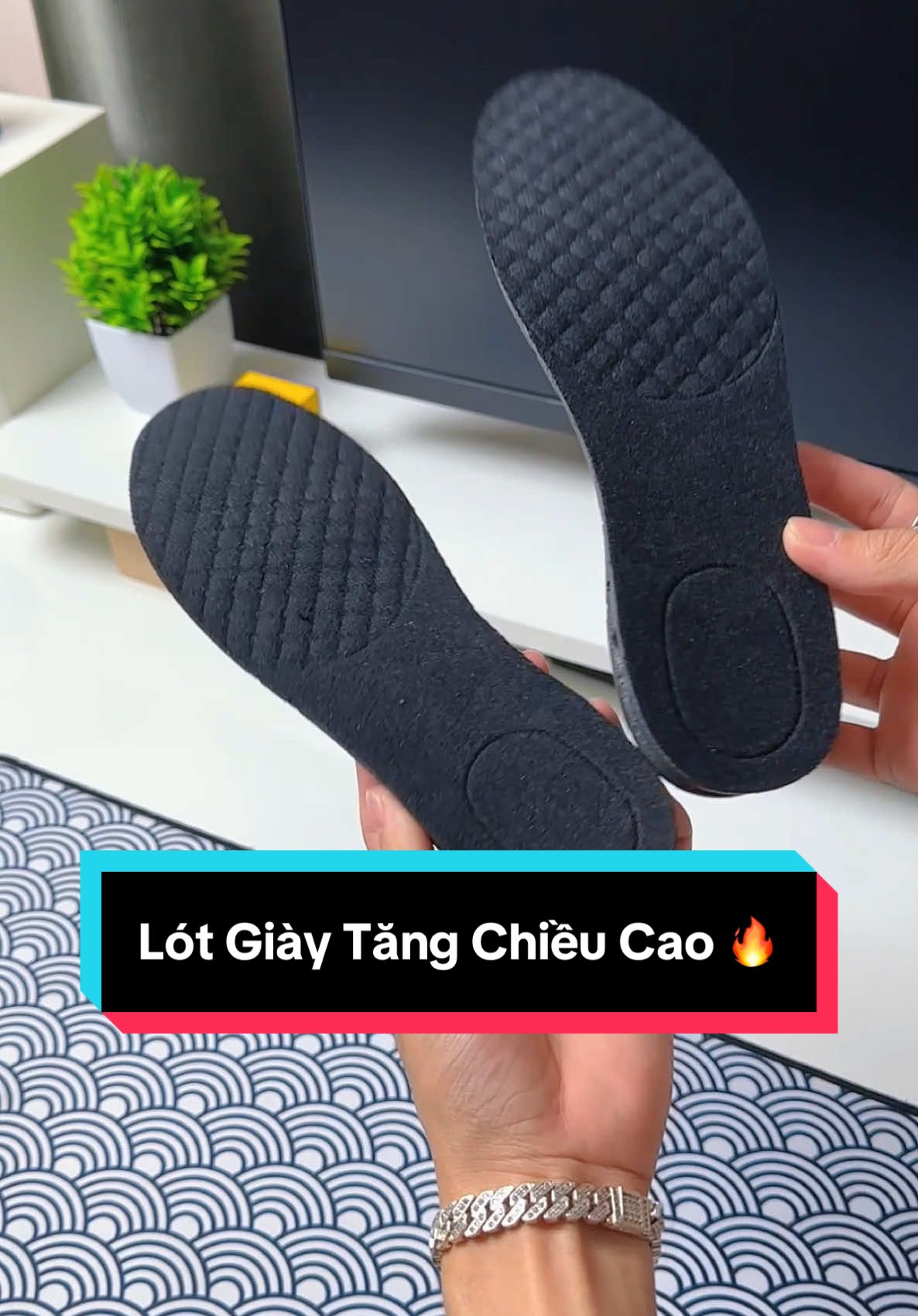 Lót giày tăng chiều cao#lotgiay #lotgiaytangchieucao #tangchieucao #huyreview18