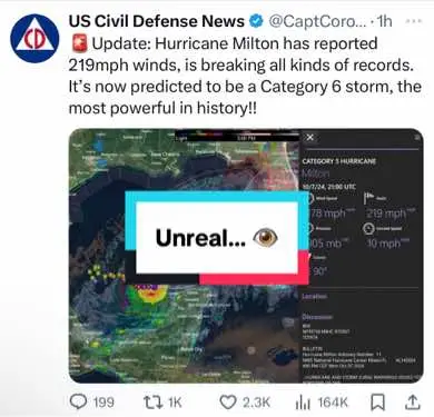 Pray for Florida… North Carolina… Tennessee… Virginia… Georgia… South Carolina… Alabama… For America. All of you. All of us. 🙏🤍👁️  Stay strong. Be the love. 