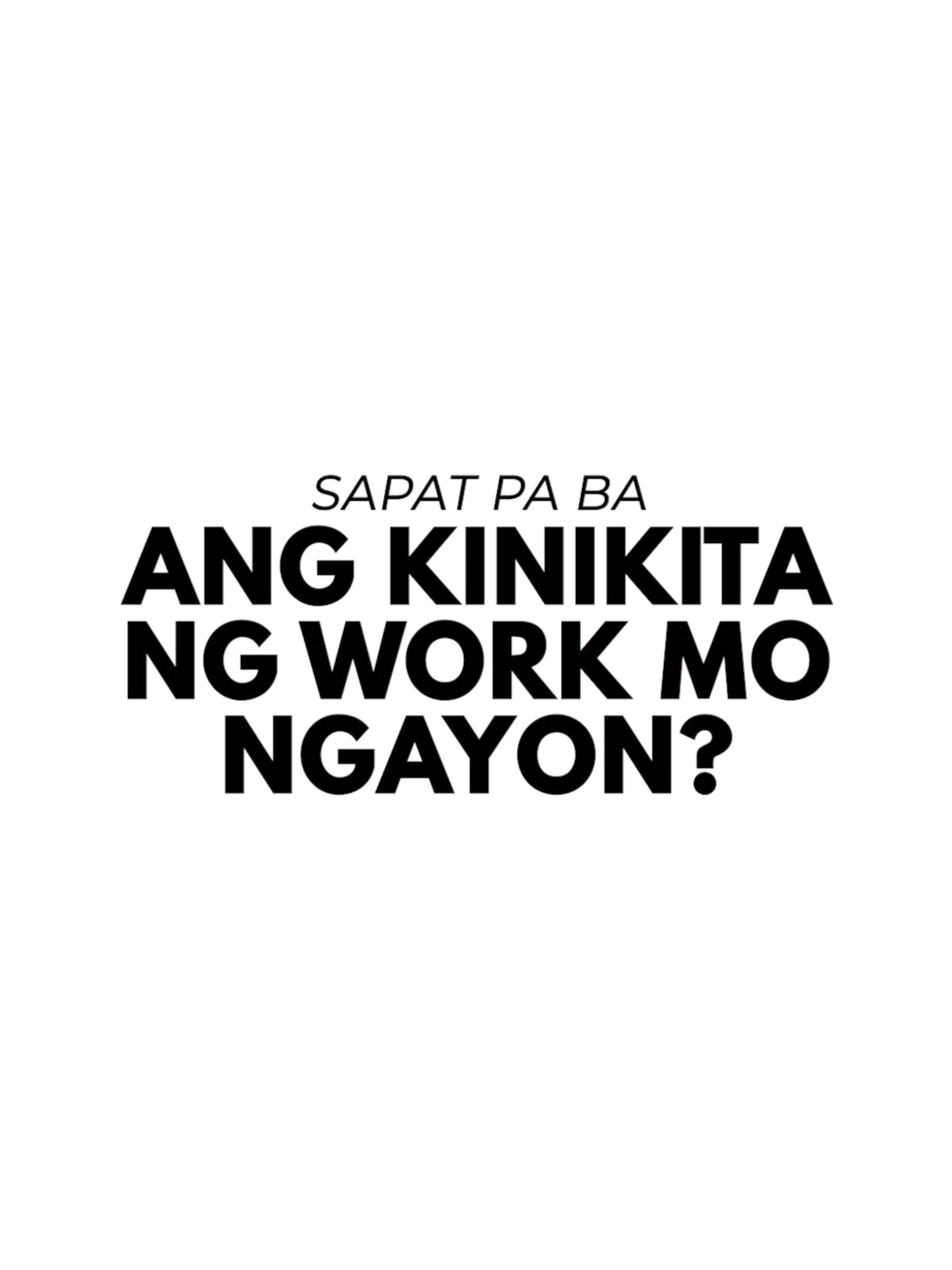 Sapat na ba ang kinikita ng work mo ngayon? #jobseeker #business #businesstips #fengshui #fengshuitips #ready2024withMGD #fengshui101withMGD #meckyourmove #meckydecena #meckyknows #hofsmanila #hofs #fyp #trendingnow⚡ #trendingvideos #motivational #lifecoach #goal