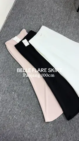 New Flare Skirt🤩 #rokpanjang #skirtoutfits 