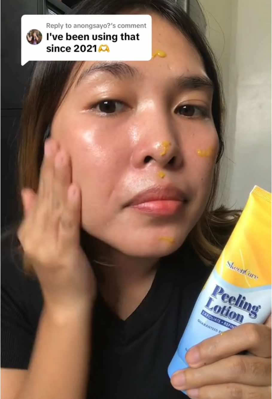 Replying to @anongsayo? Wow naman peeling lotion!#peelinglotionoriginal #peelinglotion 