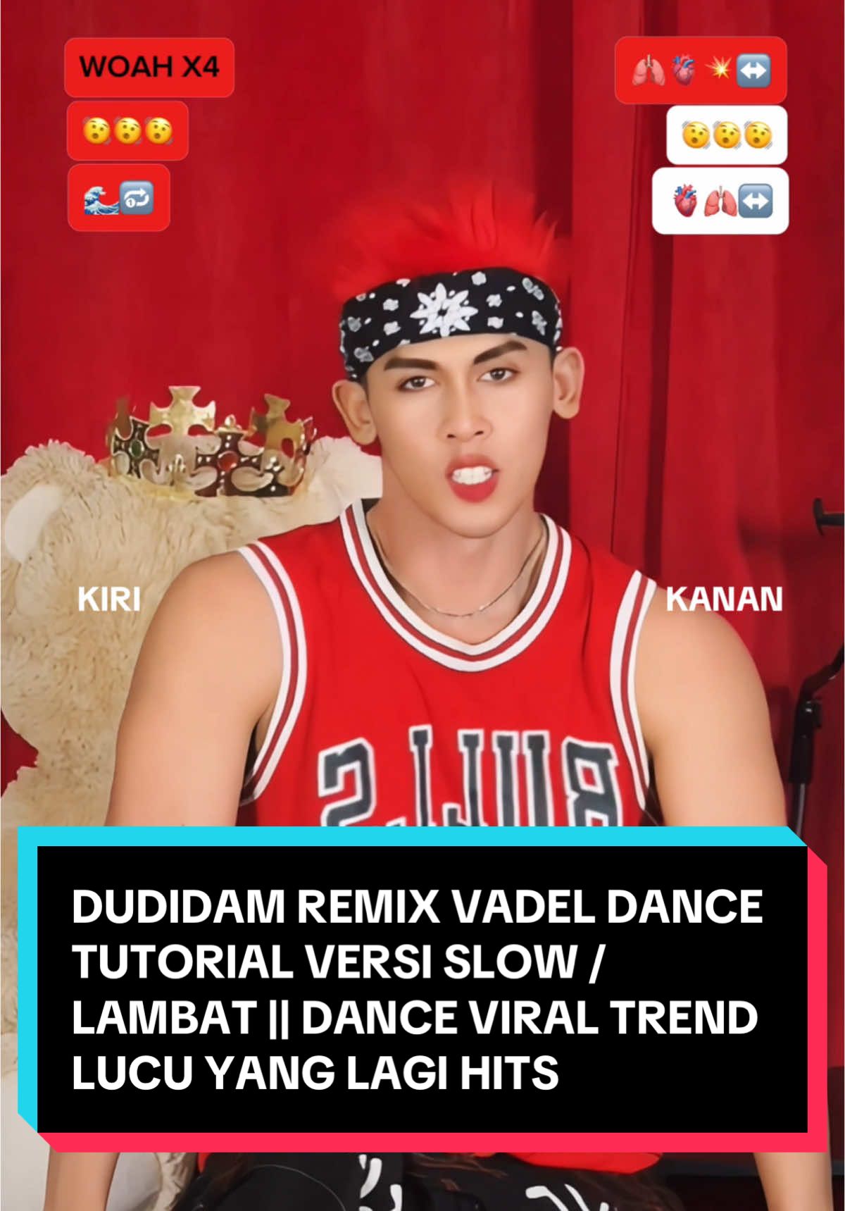 Replying to @ريحان مرتبك ini versi lambatnyahhh yaaaa 😆🙌🏼 DUDIDAM REMIX VADEL DANCE TUTORIAL VERSI SLOW / LAMBAT || DANCE VIRAL TREND LUCU YANG LAGI HITS || DC by: VADEL #vadelbadjideh  #dancetutorial #dudidudidamchallenge #dudidudidam #dancevadel #tutorial #dancetiktok #dancelucu #dancengakak 