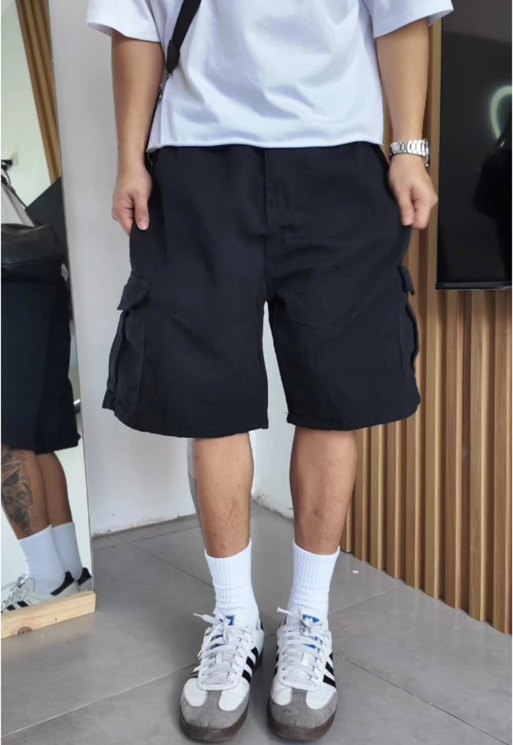 Solid na cargo shorts, highly recommended talaga to 🙌🏽 #short #cargoshort #jorts #baggy #fy #fyp