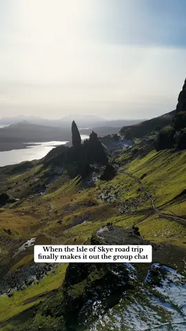 Old Man of Storr, Isle of Skye. Scotland📍Follow for more of the best hiking trails and things to do in Scotland #traveltiktok #fyp #Scotland #isleofskye #Hiking #Outdoors @Michael Haddow @Kieran Barton 