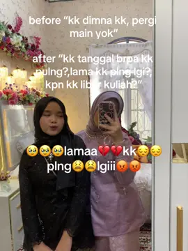 huhuuu#ditinggalkuliahsamakakak #tinggaksendiri#lamapulang #fypシ゚viral #bungsu