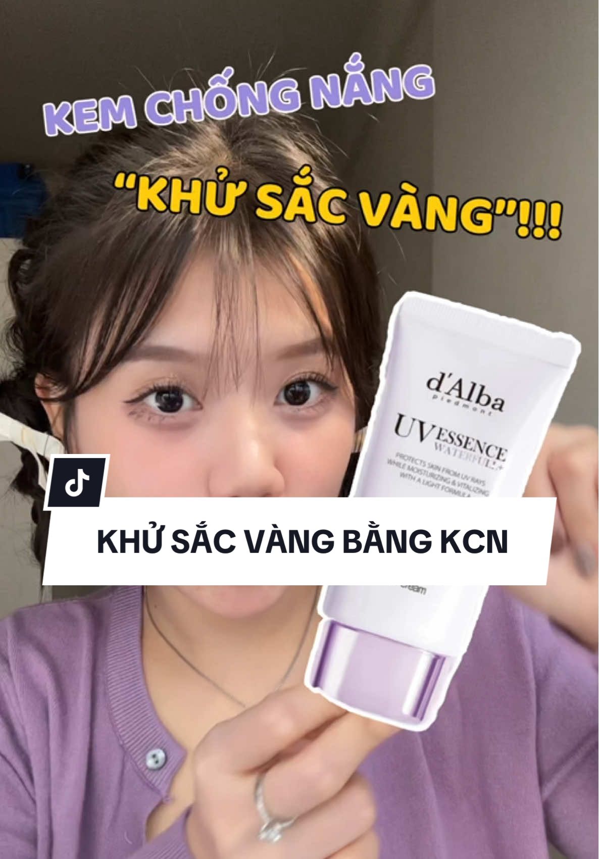 Thấy mọi người chỉ dùng em này nhiều lắm, cho tới hôm nay được thử 🥹 Đúng là khử được sắc vàng trên da hẳnn luôn #dalba #dalbavn #hibisvn 