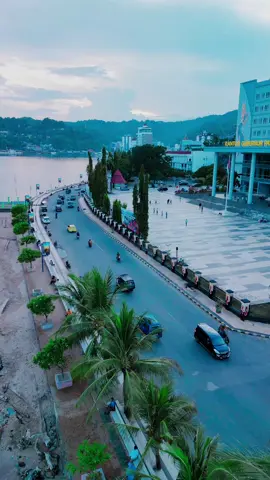 Keindahan alam kota Jayapura dan kantor Gubernur Papua😇😊🥰