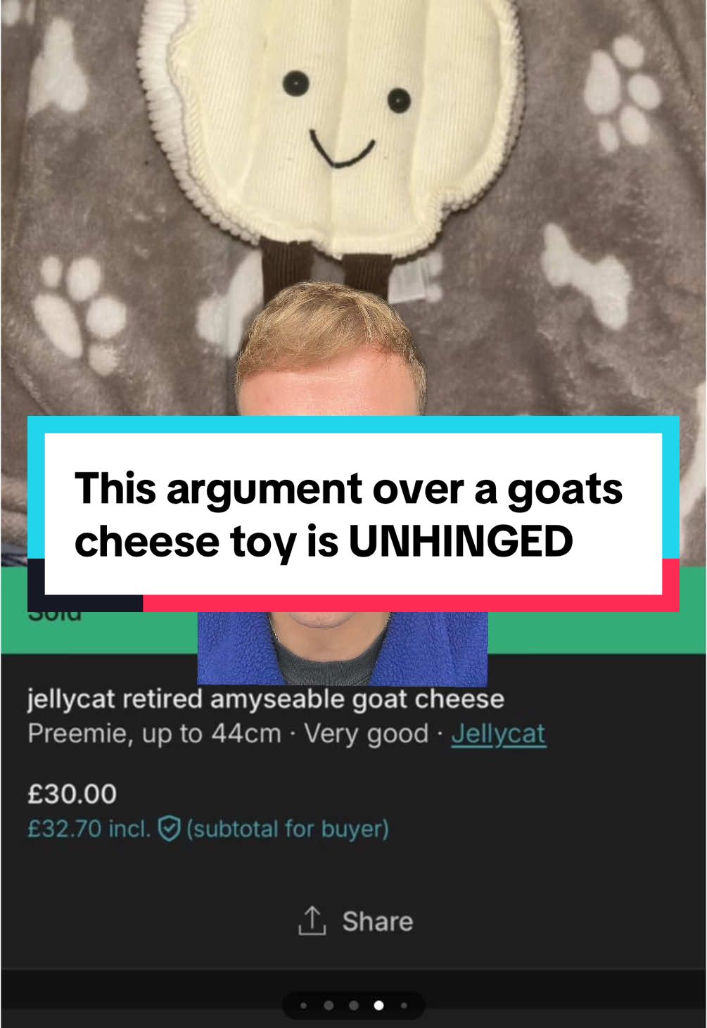 they are talking like it’s a new born baby ffs 😂😂😂 #vinted #toy 