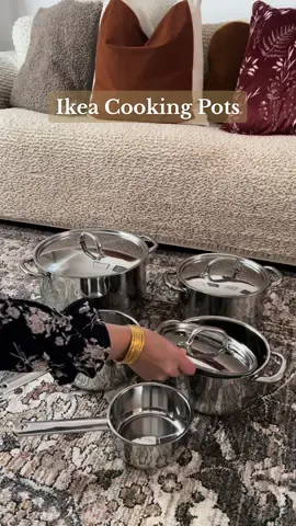 Ikea cookware cooking pots. @IKEAUK  #asmrunboxing #ikea #ikeahaul #ikeacookware #ikeafinds #cookware #cookingpots #stainlesssteelpot 