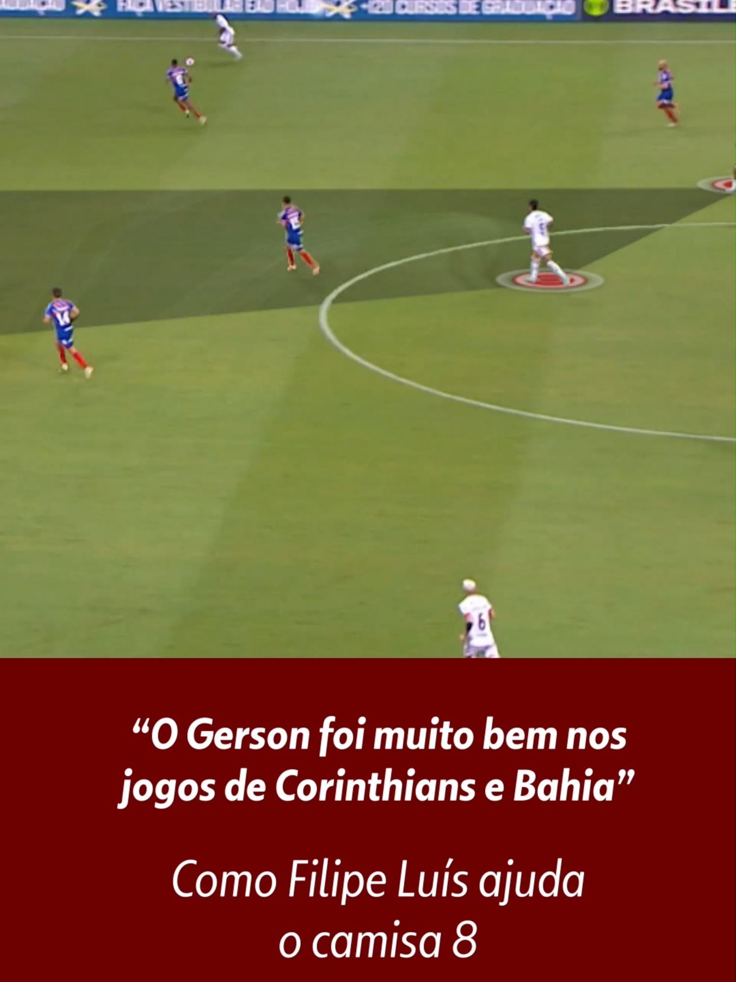 Rodrigo Coutinho analisou mais uma boa atuação de Gerson sob o comando de Filipe Luís. E aí, concorda? #ge #flamengo #brasileirão #futebol