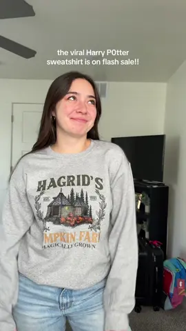 My husband and i just rewatched all the movies and Im obsessed with this sweatshirt!! #hagrid #hagridspumpkinfarm #sweatshirt #fall #falldealsforyou 