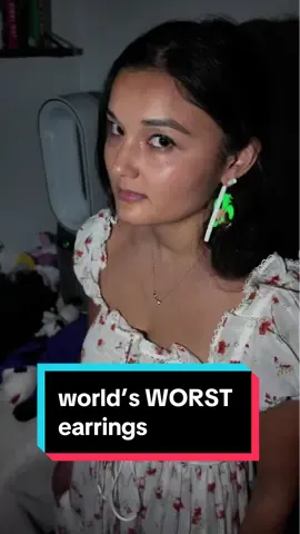 world’s WORST earrings #3dprinting #earrings 