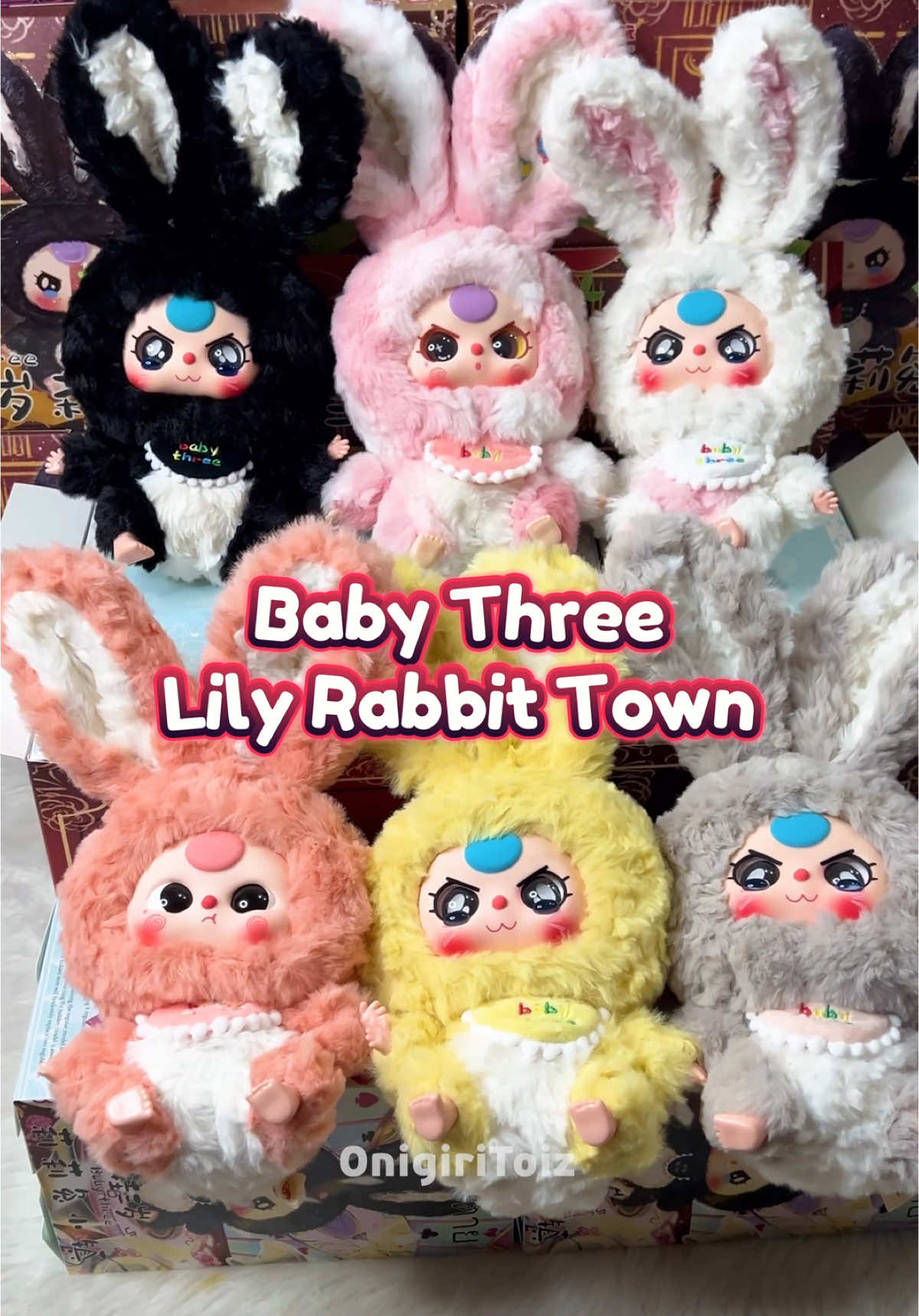 Thề là thấy em giây đầu tiên, tui đã muốn đưa em “lên thuyền” #blindbox #babythree #babythreerabbittown #onigiritoiz #babythreeblindbox #chinhhang #suutam #gaubong #mockhoa 