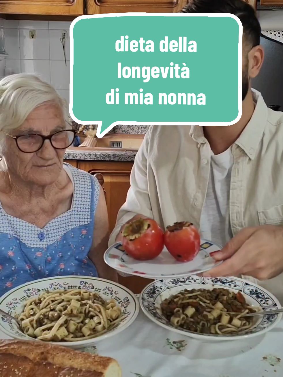 La dieta della longevità di mia nonna, rubrica pranzo