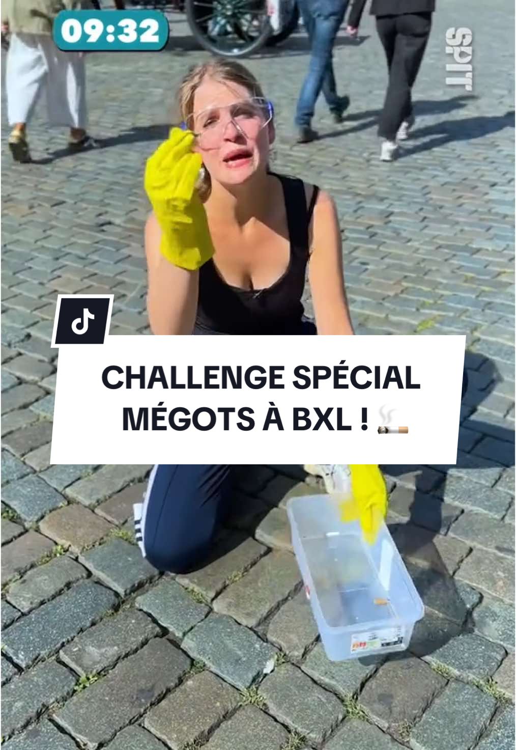 Combien de mégots ramassés en 10 minutes ? 🚬😱 #megots #défi #challenge #jeu #drole #apprendresurtiktok #clean #CleanTok @clara_laureys  