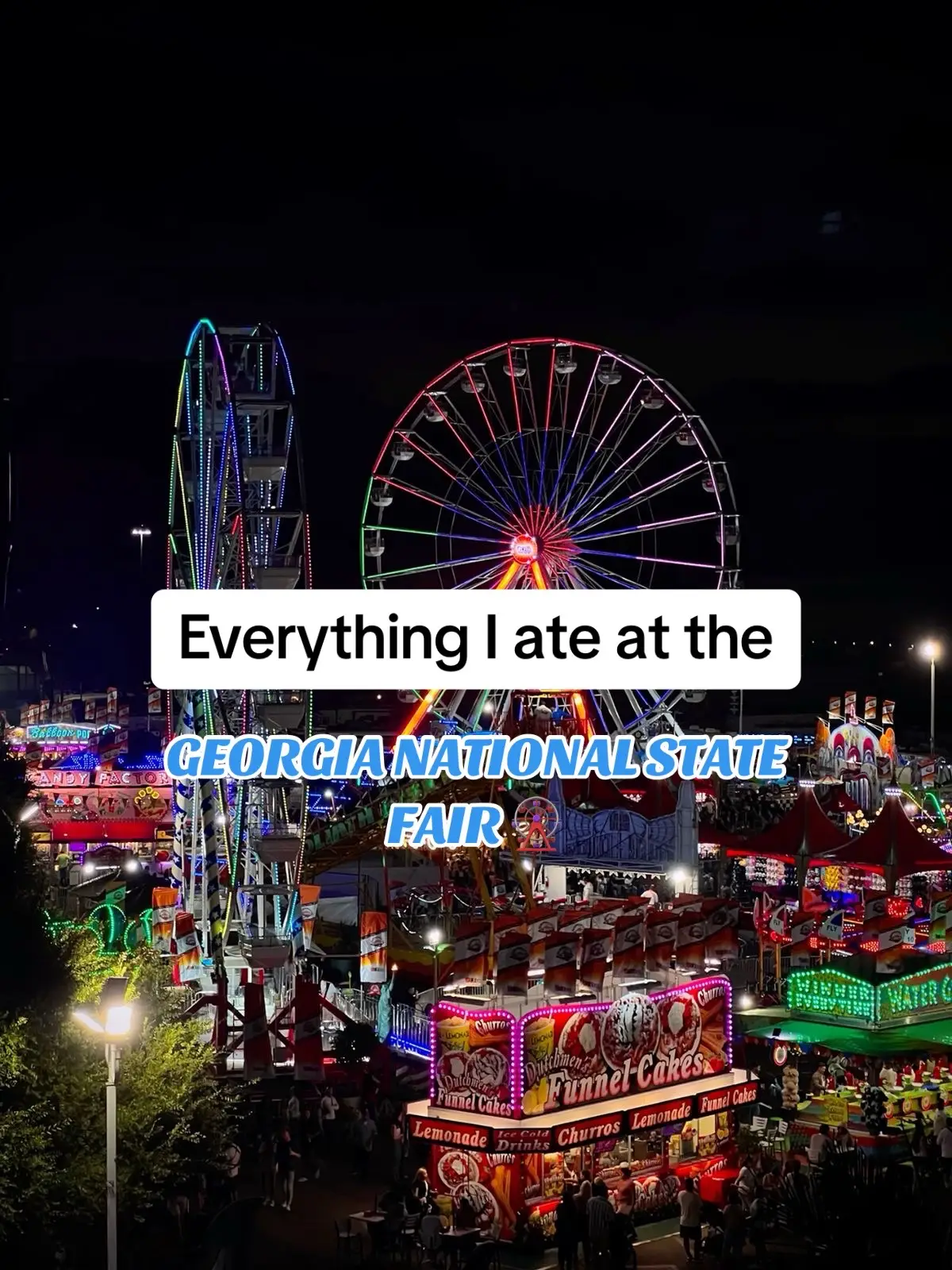 We literally go to the perry fair for the food 😭 know we had to rate them for yall ! #perryfair #fyp #georgianationalfair #ganationalfair #foodrating #whatiatetoday #fairfood #statefair  @Monae300 