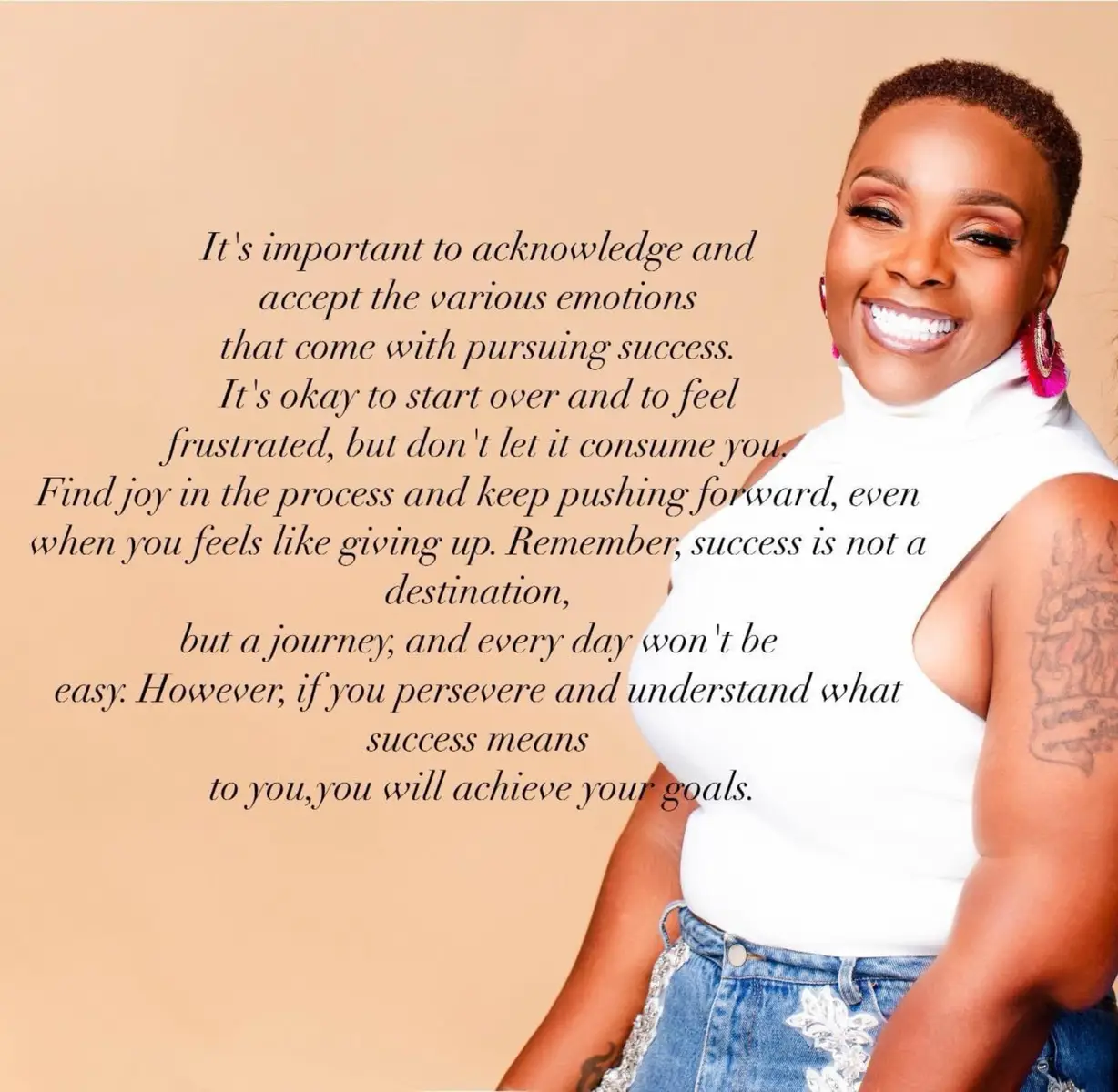 Hey cousins,  It's important to acknowledge and accept the various emotions that come with pursuing success. It's okay to start over and to feel frustrated, but don't let it consume you. Find joy in the process and keep pushing forward, even when you feel like giving up. Remember, success is not a destination, but a journey, and every day won't be easy. However, if you persevere and understand what success means to you, you will achieve your goals. Your up next💕 Signed Braidtherapy803# #braidtherapy803 #growth #motivation #emotion #sucess #blackwomen #BlackTikTok #blackbusinessowners 