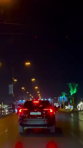 جمال شوارع الموصل ليلاً ❤️