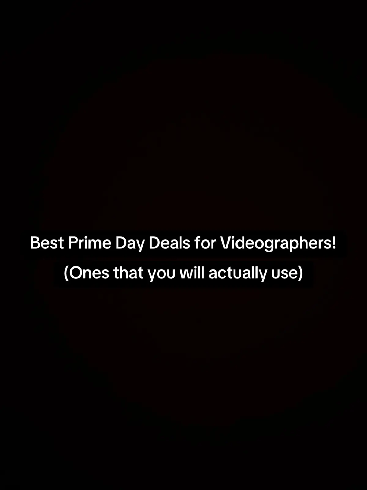 There are so so many deals out tjere but these are a selevt few infousn from amazon. @neewerofficial and @ZHIYUN have some amazing deals out!