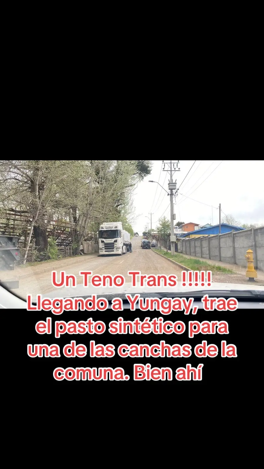 #CazadorDeCamiones #EllosMuevenElPais #Ruta160 #Ruta146 #Ruta150 #Ruta5 #AutopistaDelItata #Hoy #CamionesDeChile #TransportesTenoTrans #Yungay #PastoSintetico 